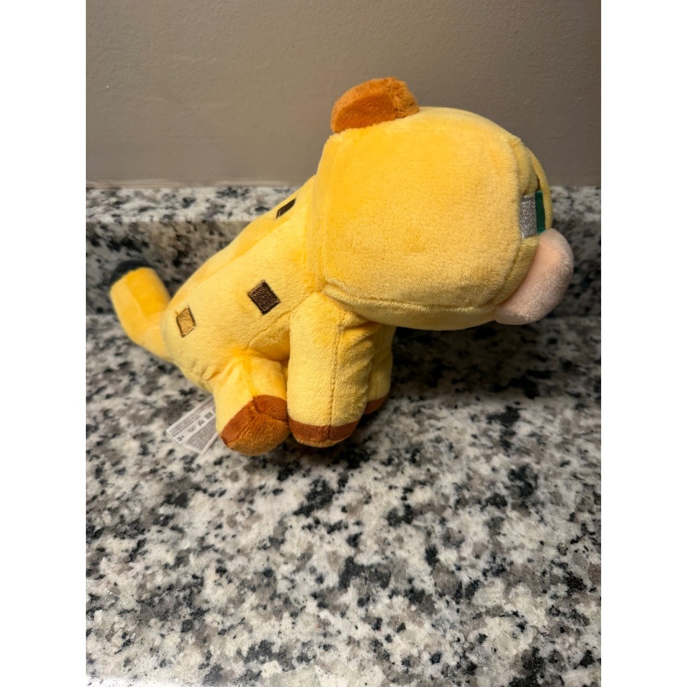 Minecraft Ocelot Plush Jinx Mojang Yellow Cat Stuffed Animal Toy 2018